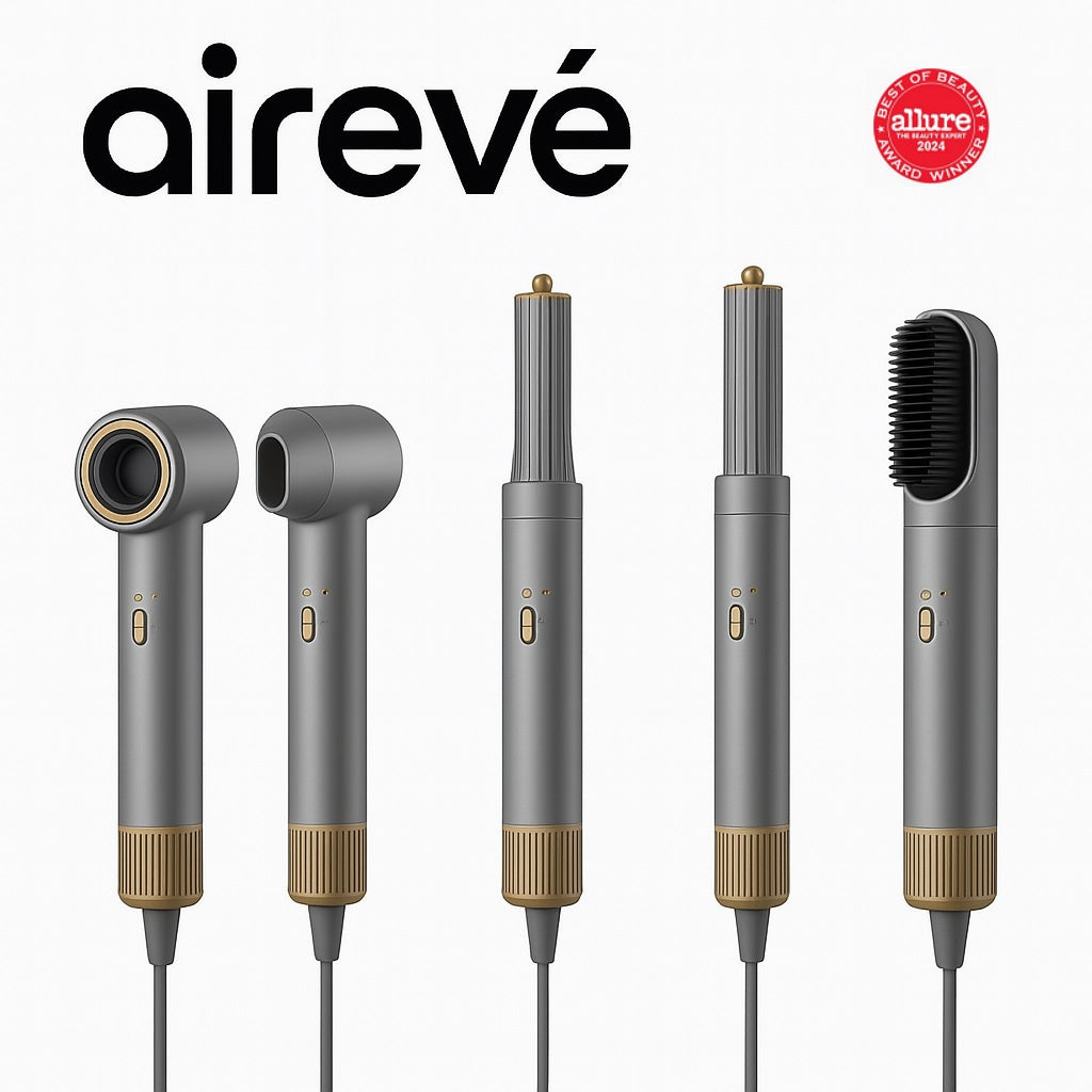 airevé - Premium Multi Air Styler And Dryer (Compares to Airwrap™)